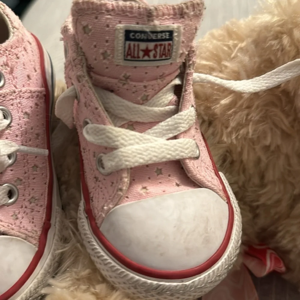 Converse CTAS Madison OX Toddler's Shoes Cherry Blossom/Driftwood/White 760711F
